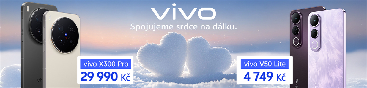 chytré telefony Vivo X300 Pro a V50 Lite